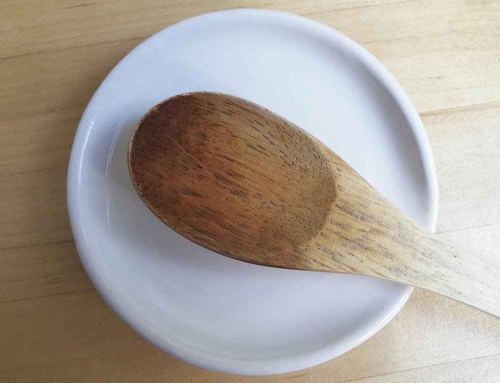 Ceramic spoon rest handmade white clay with white glaze foodie gift idea