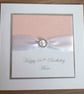 Handmade 60th birthday card, personalised, you can choose any age or name - Image 1