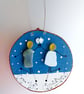 Our First Christmas, Handmade Sea Glass Decoration - Image 5