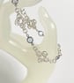 Crystal Sterling Silver Chainmaille Bracelet  - Image 5