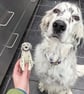 Custom Woolly Dog - Needle Felt Felted Pet Animal Handmade Portrait Sculpture - Image 3