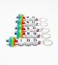 Number Stitch Marker - Rainbow Cast On Counting Knitting Stitch Marker