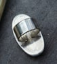 Statement Gemstone Ring - Labradorite and Sterling Silver - Artisan - Size N - Image 7