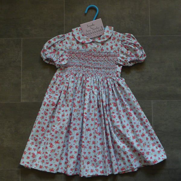 Smocked Dress size 2 years