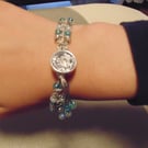 macrame beaded bracelet