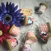 Mini Lampshade Fairy Lights - Oriental Blossoms