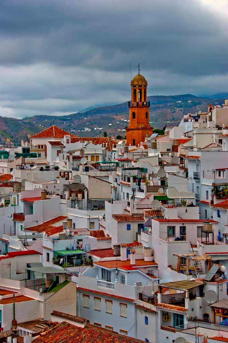 Competa Andalusia Costa Del Sol Spain Photograph Print