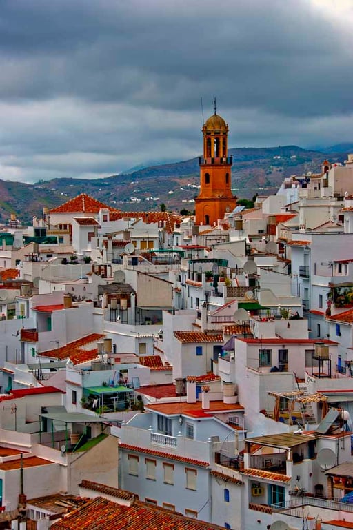 Competa Andalusia Costa Del Sol Spain Photograph Print