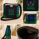 Harris tweed Mackenzie tartan Crossbody Bag