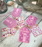 Beach Hut bunting Pink Bunting Beach huts - Image 2