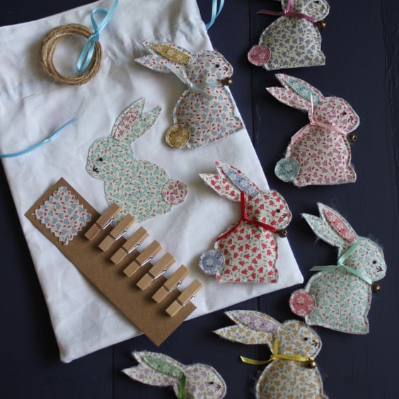 Easter bunny garland