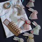 Easter bunny garland