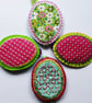 Hanging decoration - green and pink - Image 3