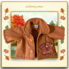Pumpkin Spice Tailored Jacket Embroidered with a Pumpkin