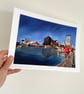 Canning Dock Liverpool Art Print - Original Fine Art - A5 or A4 - Image 3