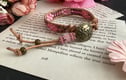 Leather beaded wrap bracelets 