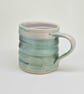 Teal Hand-Thrown Stoneware Mug 57