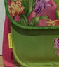 Shoulder Bag,Tulips on lime green - Image 2