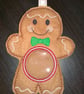 Gingerbread Boy Christmas Treat Decoration - Image 1