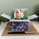 Guinea Pig Card; Personalised, Birthday or Blank. Gift card for Guineapig lover 