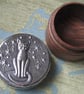 Cat Box in Silver Pewter - Image 2