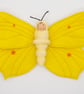 British butterfly - waldorf doll - brimstone