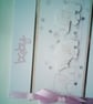 Cute elephant decoupage personalised new baby card - Image 3
