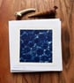 Sedum - Cyanotype Card with envelope