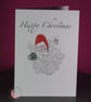 Santa’s Snack, Blank Christmas Card  - Image 3
