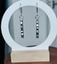 Sterling Silver Brutalist Earrings - Designed & Handmade UK