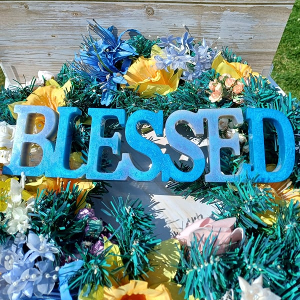 Blessed Resin Ornament Sign. A Thoughtful Gift