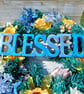 Blessed Resin Ornament Sign. A Thoughtful Gift