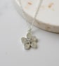 Silver Daisy Filigree Necklace - Image 7