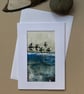 Hand painted turnstones greetings card - Image 3