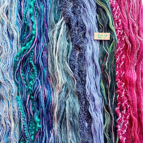 Inspiration thread bundle for creative crafts and textile arts