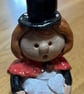 Ffion – Handmade Auburn-Haired Welsh Lady Ceramic Figurine