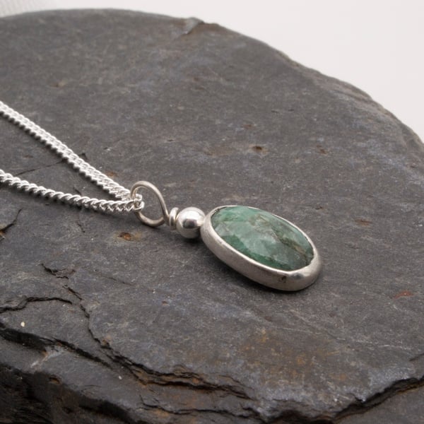 Custom listing of Emerald Forest Pendant for ROBIN