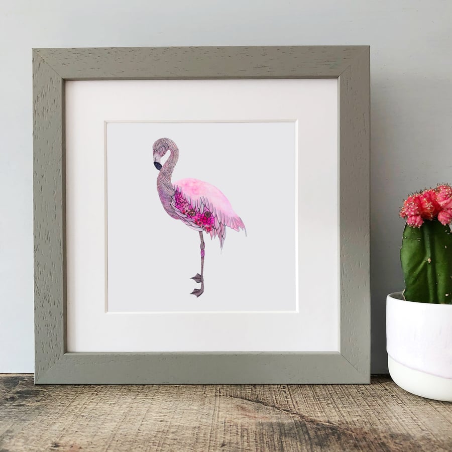 'Pink' Framed Print