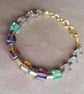 Colour me happy, hematite mix bracelet. 
