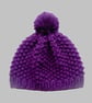 KNITTING PATTERN PDF Purple Emperor Hat