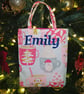 Reusable Gift Bag with hotchocolate pattern - Image 2