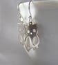 Sterling Silver Owl Earrings - Image 3