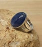 Blue Kyanite ring. Adjustable 925 sterling silver rings for women - Image 4