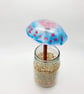 Fused Glass Mushroom Garden Ornament - Image 1