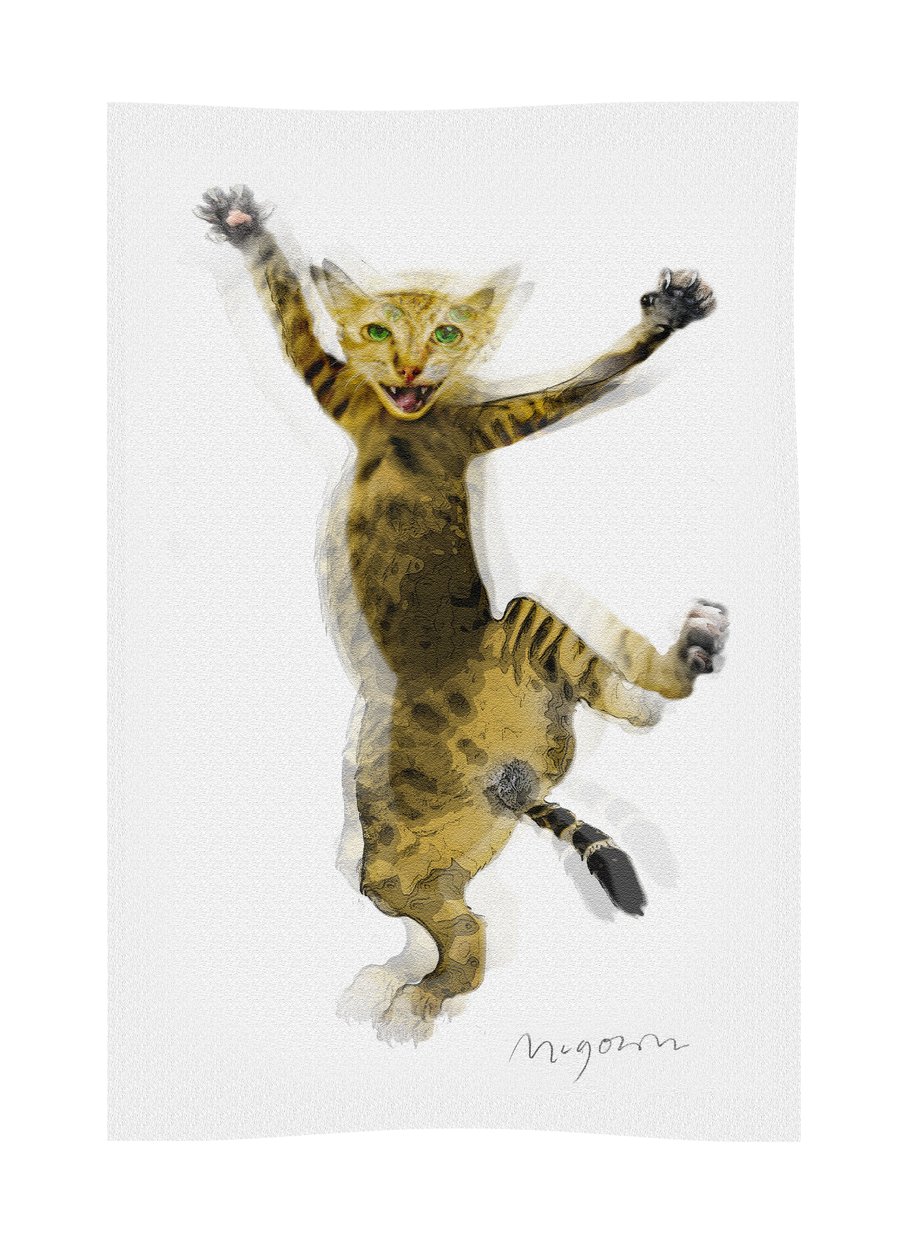 Ginger Cat Dancing