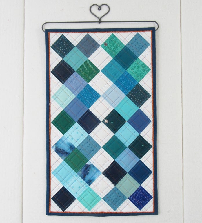 Quilted Mini Patchwork Wall Hanging
