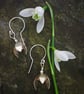 Silver Snowdrop Dangle Earrings  - Image 8