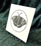 Moth Original Linocut Print - Image 2