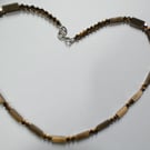 BRONZE coloured necklace