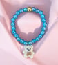 Children's handmade teddy bear bracelet - Image 4